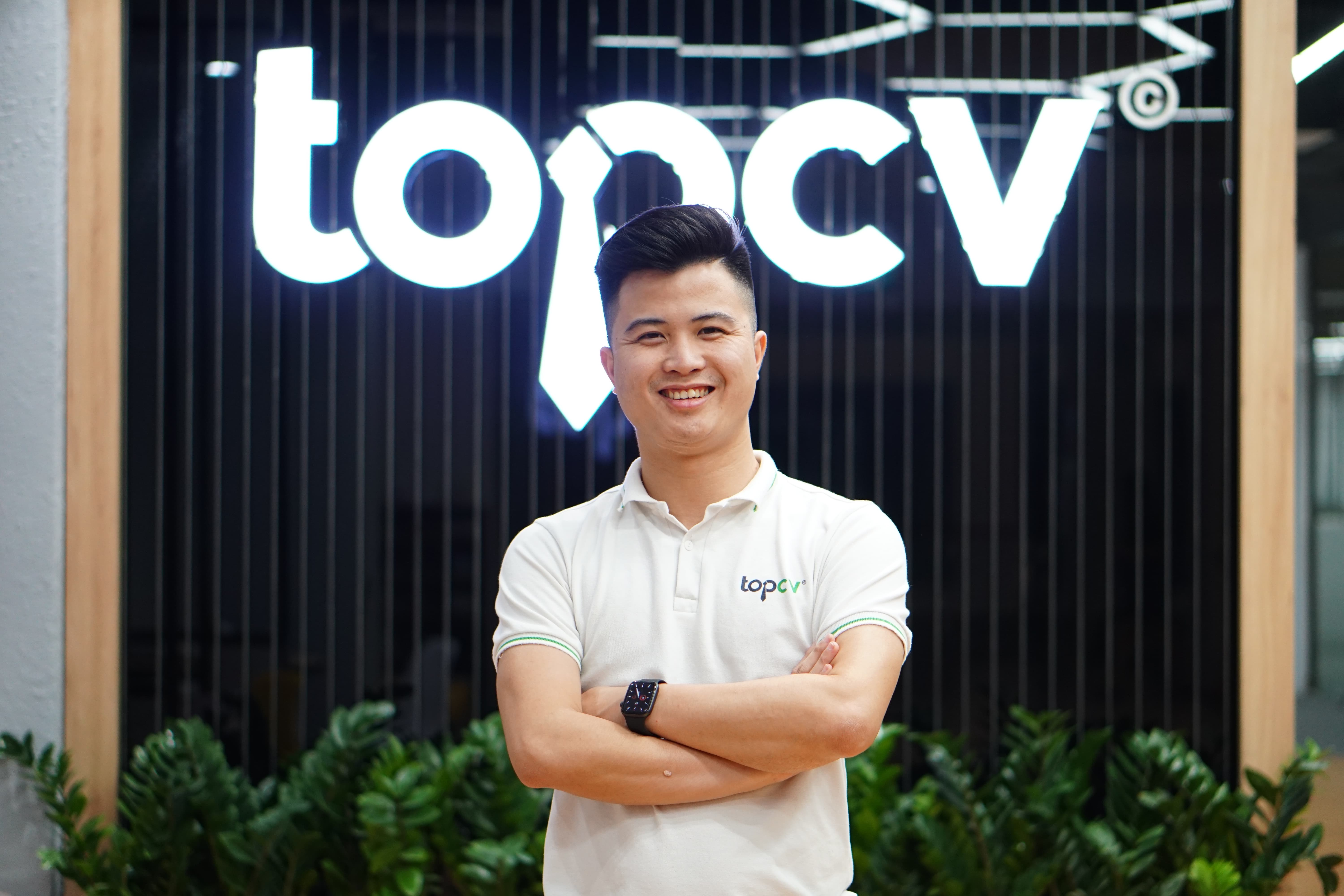 Ông Trần Trung Hiếu, CEO của TopCV