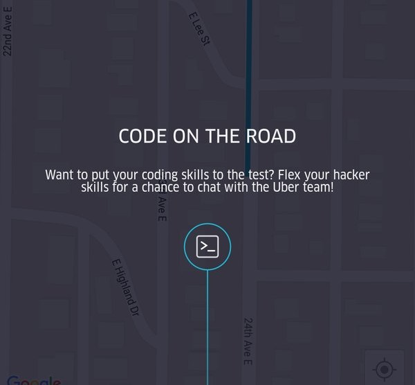Uber sử dụng chính ứng dụng của mình để tìm kiếm nhân tài công nghệ