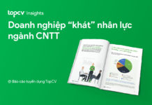 Doanh nghiệp “khát” nhân lực ngành CNTT Báo cáo thị trường tuyển dụng TopCV: Doanh nghiệp "khát" nhân lực ngành CNTT