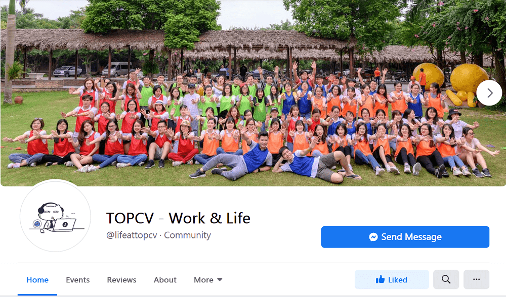 Fanpage TopCV Work & Life