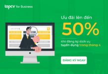 Tuyển dụng tháng 4, nhận ưu đãi “chất lừ” lên đến 50% từ TopCV TopCV - Chương trình ưu đãi tháng 4