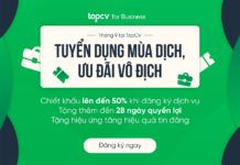 Ưu đãi tháng 9 từ TopCV đồng hành cùng doanh nghiệp tuyển dụng mùa dịch Đồng hành cùng doanh nghiệp tuyển dụng mùa dịch, TopCV triển khai GÓI ƯU ĐÃI VÔ ĐỊCH trong tháng 9
