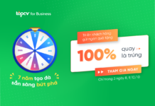 Tri ân khách hàng, gửi ngàn quà tặng với vòng quay may mắn từ TopCV Vòng quay may mắn sinh nhật 7 tuổi TopCV