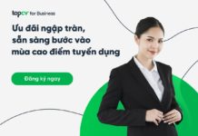 TopCV ưu đãi lên đến 50% trong mùa cao điểm tuyển dụng tháng 3 TopCV ưu đãi lên đến 50% trong mùa cao điểm tuyển dụng tháng 3