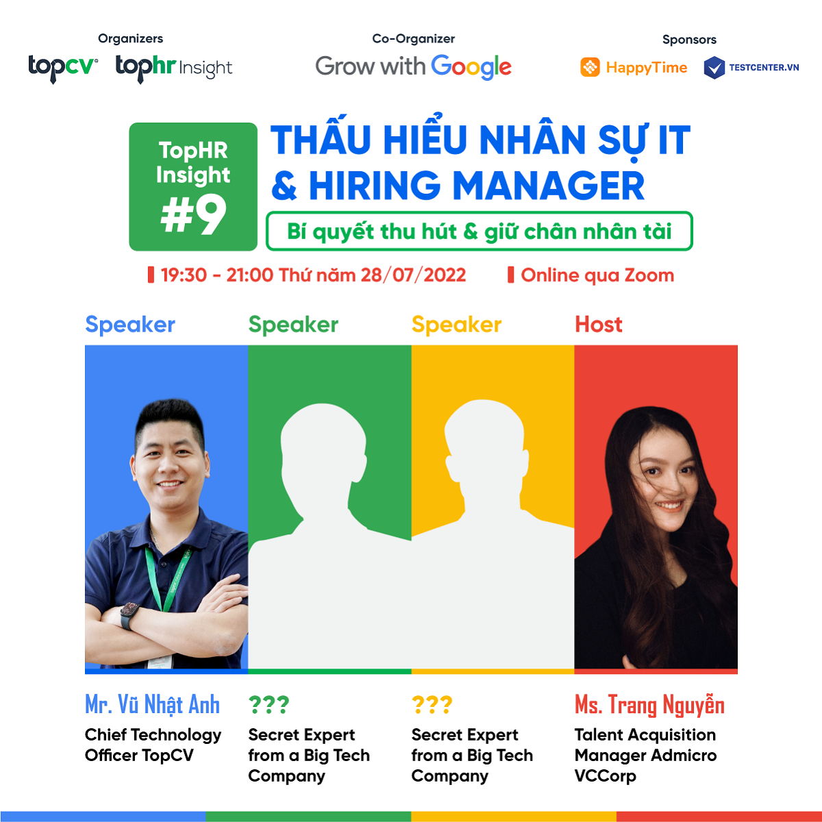 TopHR Insights #9: Thấu hiểu nhân sự IT & Hiring Manager - Bí quyết thu hút và giữ chân nhân tài