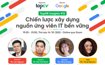 TopHR Insights #12: Chiến lược xây dựng nguồn ứng viên IT bền vững TopHR Insights #12: Chiến lược xây dựng nguồn ứng viên IT bền vững