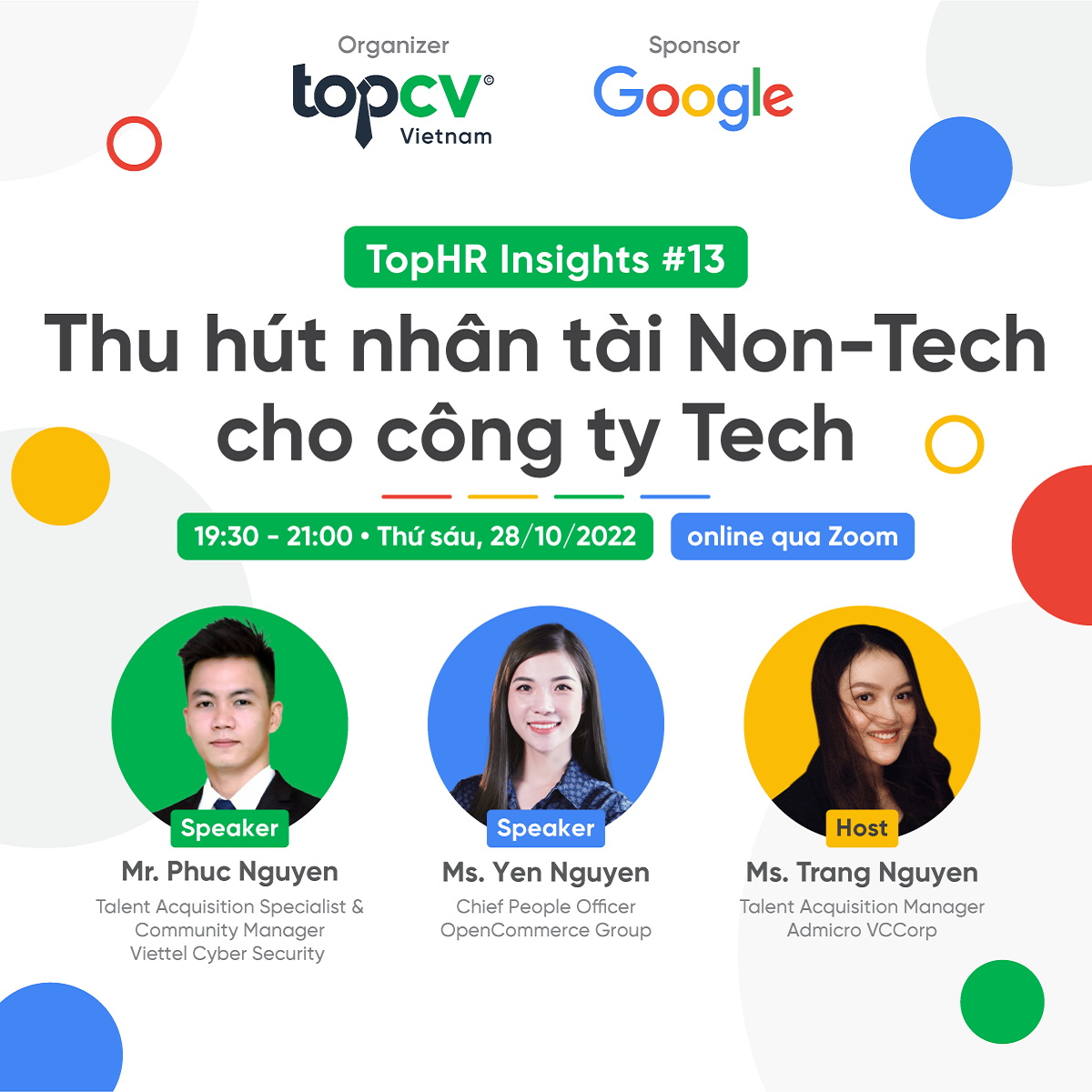 TopHR Insights #13: Thu hút nhân tài Non-Tech cho công ty Tech