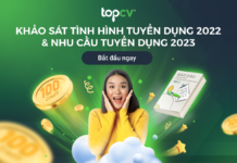 Khảo sát Tình hình tuyển dụng & Nhu cầu tuyển dụng 2023 Khảo sát tình hình tuyển dụng 2022 và nhu cầu tuyển dụng 2023