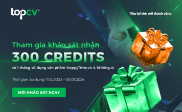 Vài phút khảo sát, tiếp lợi thế hoạch định chiến lược nhân sự 2024